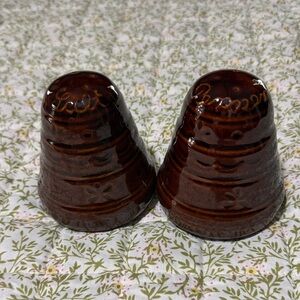 Vintage Marcrest Daisy Dot Salt and Pepper Shakers
